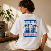 T-shirt oversize Coffee coton bio - No Stress No Stress Hersée Paris 9