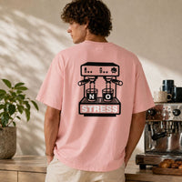 T-shirt oversize Coffee coton bio - No Stress No Stress Hersée Paris 9