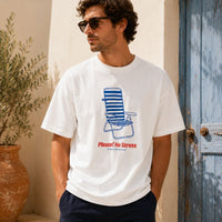 T-shirt oversize Transat coton bio -  No Stress No Stress Hersée Paris 9