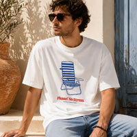 T-shirt oversize Transat coton bio -  No Stress No Stress Hersée Paris 9