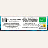 Tablette-livre « Homme libre toujours tu chériras la mer ! » Baudelaire - chocolat noir 74 % au Sarrasin Torréfié bio 80 g - Le Chocolat de Poche Le Chocolat de Poche Hersée Paris 9