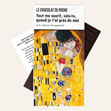 Tablette chocolat noir 74% Bio Gingembre - Tout me sourit vois-tu quand je t'ai près de moi - Chocolat de Poche Le Chocolat de Poche Hersée Paris 9