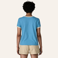 T-shirt femme Great Waves Ringer Tee coton bio - Patagonia Patagonia Hersée Paris 9