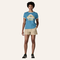 T-shirt femme Great Waves Ringer Tee coton bio - Patagonia Patagonia Hersée Paris 9