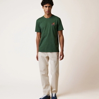 T-shirt homme Arcy coton recyclé avec broderie - Faguo Faguo Hersée Paris 9