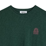 T-shirt Mini To The Sea Brodé Coton Bio - Bask in the Sun Bask in the Sun Hersée Paris 9