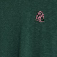 T-shirt Mini To The Sea Brodé Coton Bio - Bask in the Sun Bask in the Sun Hersée Paris 9