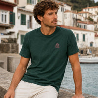 T-shirt Mini To The Sea Brodé Coton Bio - Bask in the Sun Bask in the Sun Hersée Paris 9