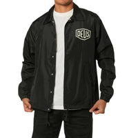 Veste Biarritz Coach Jacket noire nylon recyclé - Deus Ex Machina Deus Ex Machina Hersée Paris 9