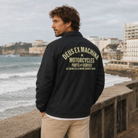 Veste Biarritz Coach Jacket noire nylon recyclé - Deus Ex Machina Deus Ex Machina Hersée Paris 9