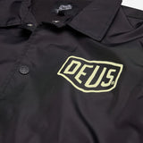 Veste Biarritz Coach Jacket noire nylon recyclé - Deus Ex Machina Deus Ex Machina Hersée Paris 9