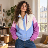 Veste Laura colorblock coton bio - Perpète Perpète Hersée Paris 9