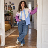 Veste Laura colorblock coton bio - Perpète Perpète Hersée Paris 9