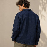 Veste Lorge en denim brut - Faguo Faguo Hersée Paris 9