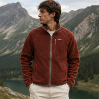 Veste Polaire M's Retro Pile Fleece Jacket Zippé - Patagonia Patagonia Hersée Paris 9