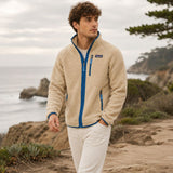 Veste Polaire M's Retro Pile Fleece Jacket Zippé - Patagonia Patagonia Hersée Paris 9
