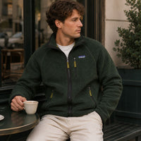 Veste Polaire M's Retro Pile Fleece Jacket Zippé - Patagonia Patagonia Hersée Paris 9